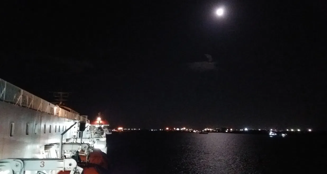 甲板海风